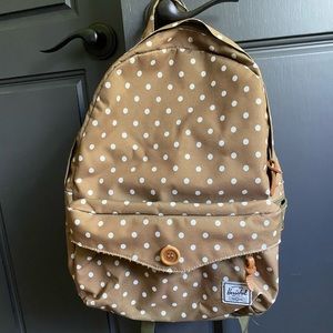 Green Polka Dot Herschel Backpack